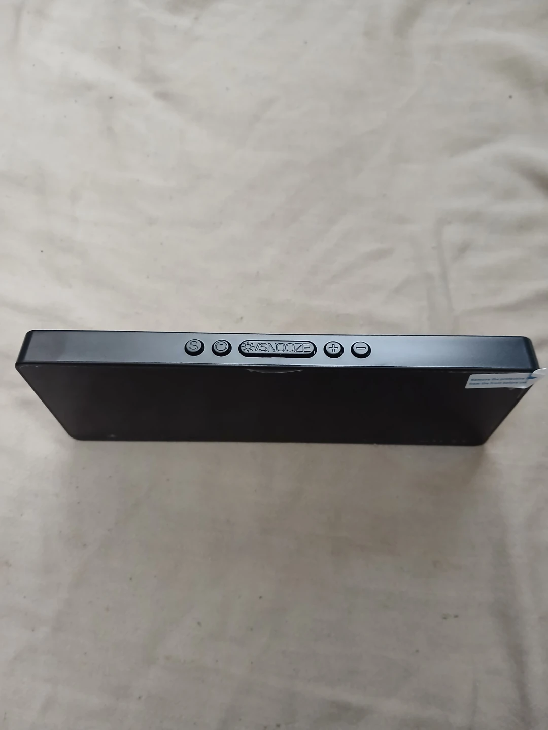 Digital LED Alarm Clock With Green & White Display & USB Cable - photo 4