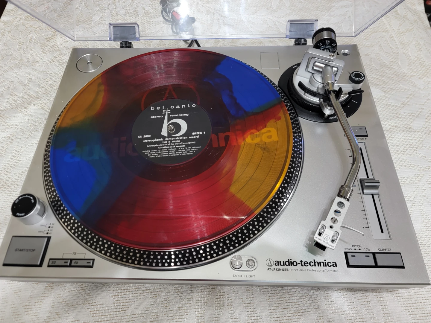 Audio-Technica AT-LP120-USB Direct Drive Professional Turntable