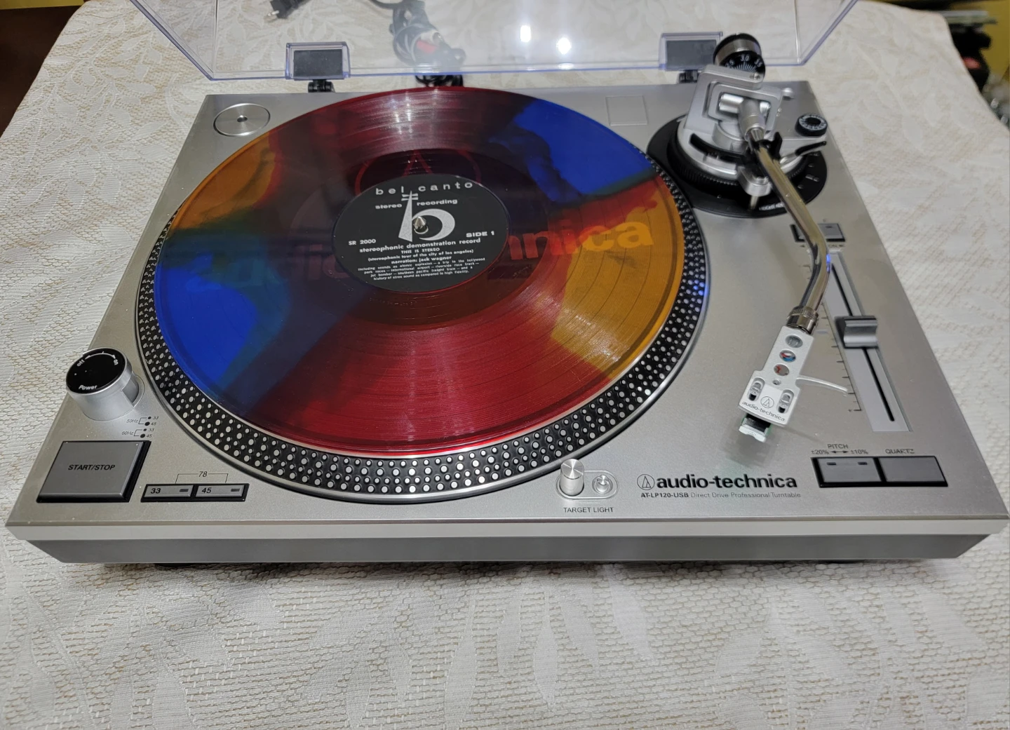 Audio-Technica AT-LP120-USB Direct Drive Professional Turntable - photo 4