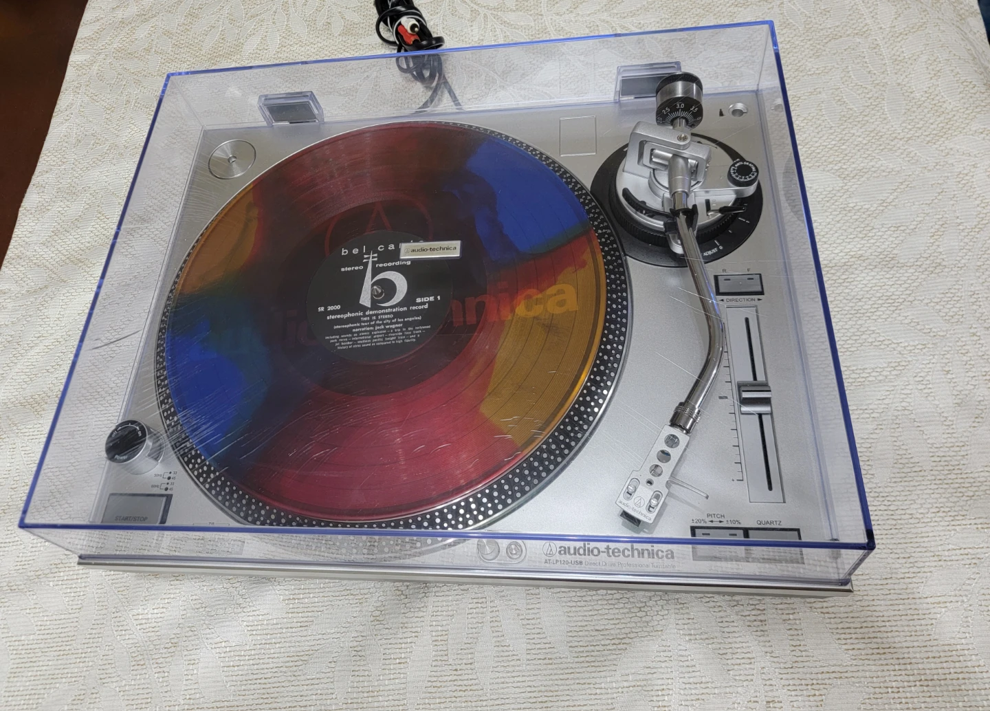 Audio-Technica AT-LP120-USB Direct Drive Professional Turntable - photo 5