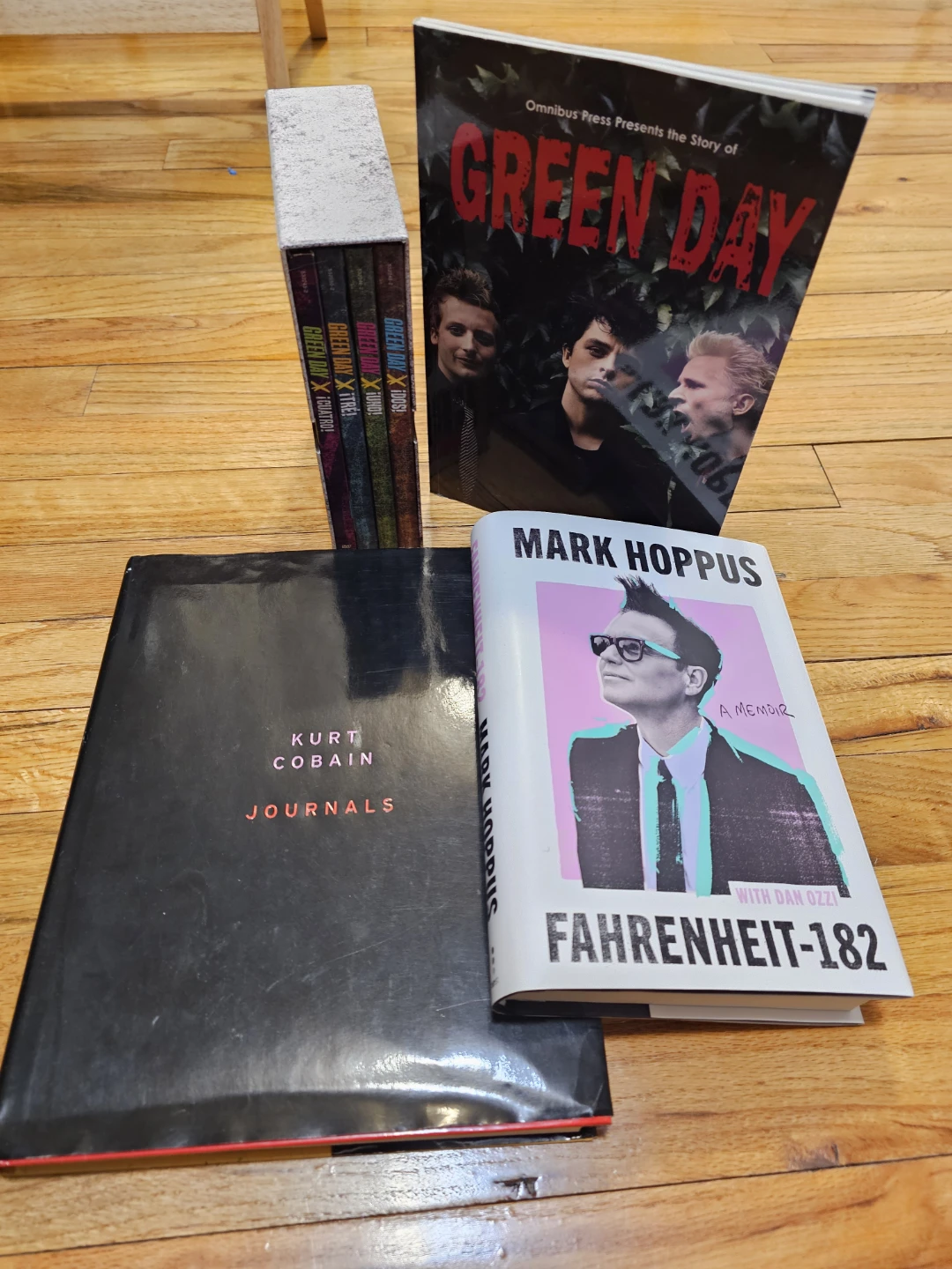 Green Day, Kurt Cobain, and Mark Hoppus Books