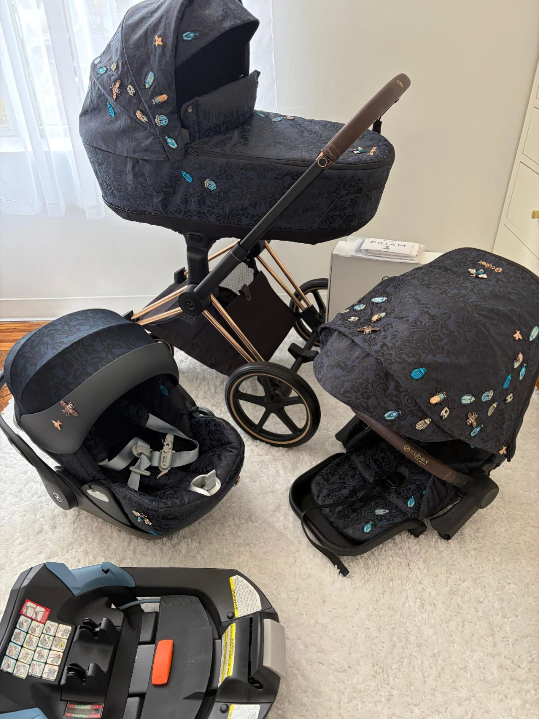 Cybex PRIAM 4 Stroller - Jewels of Nature