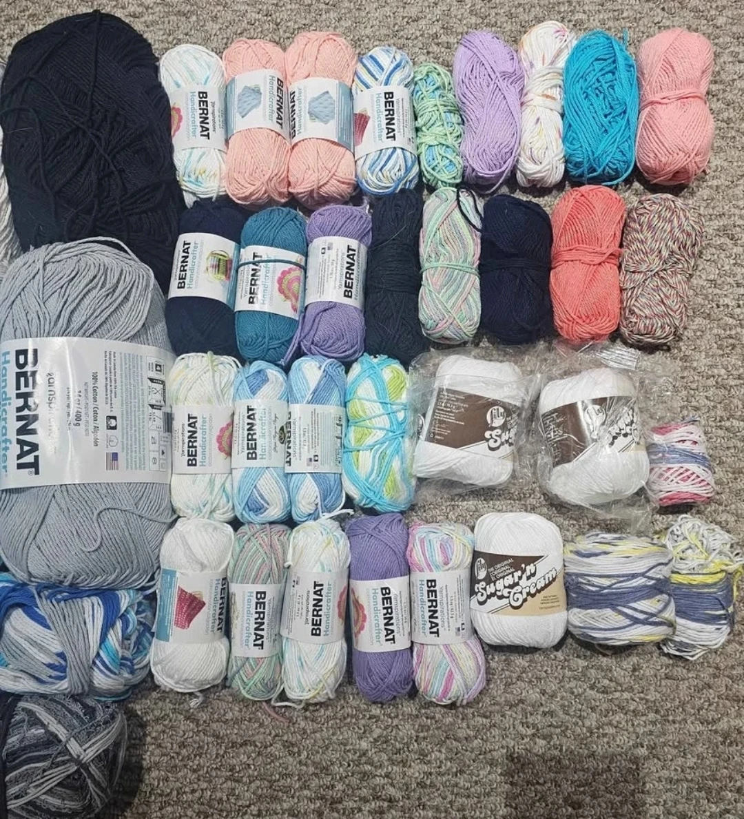 Huge cotton yarn lot - photo 3