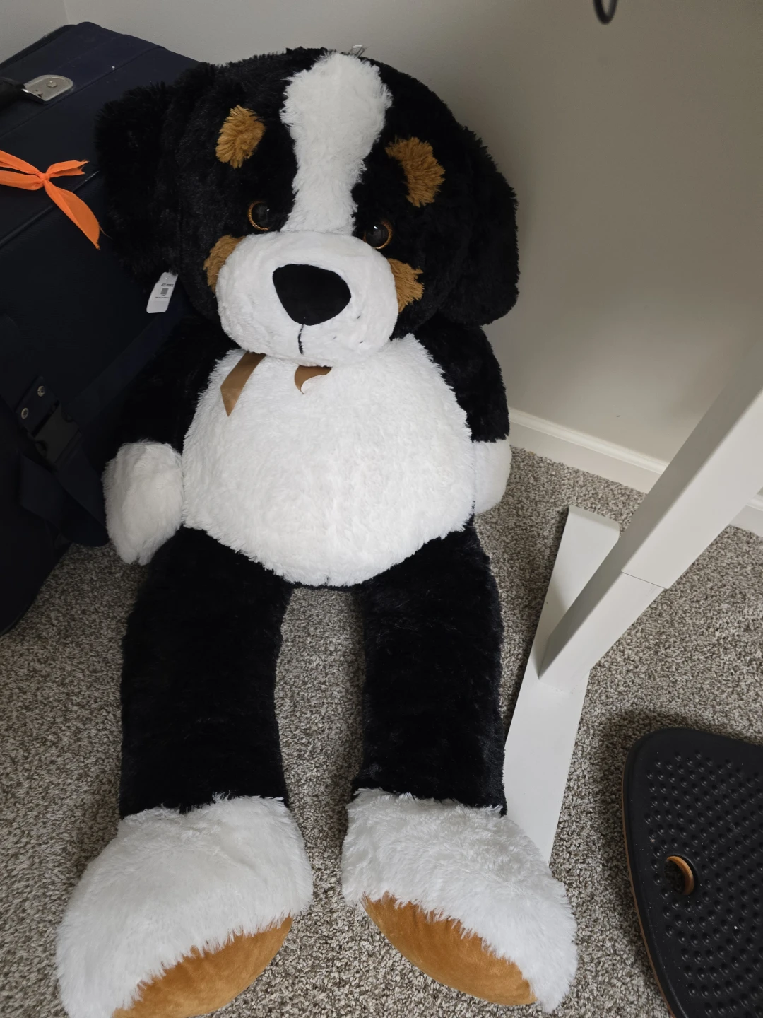 Large Stuffed Size 52 inch baily the bernese dog plush - photo 2
