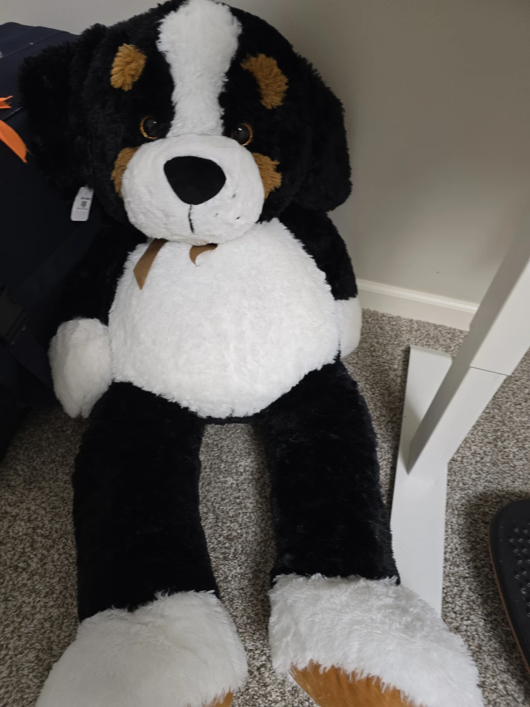 Large Stuffed Size 52 inch baily the bernese dog plush - photo 3