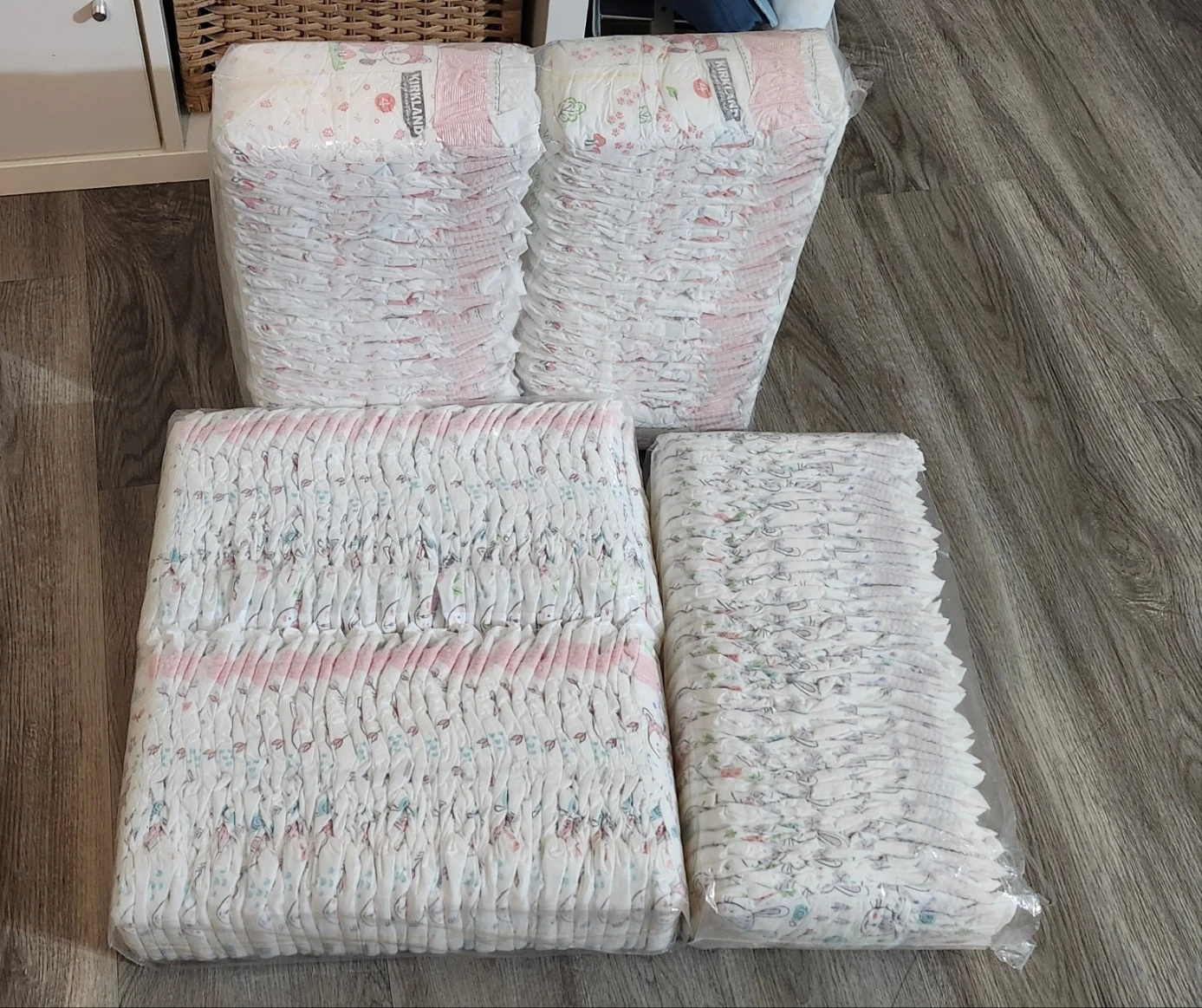 Kirkland Signature Size 4 Diapers (Fox Design)