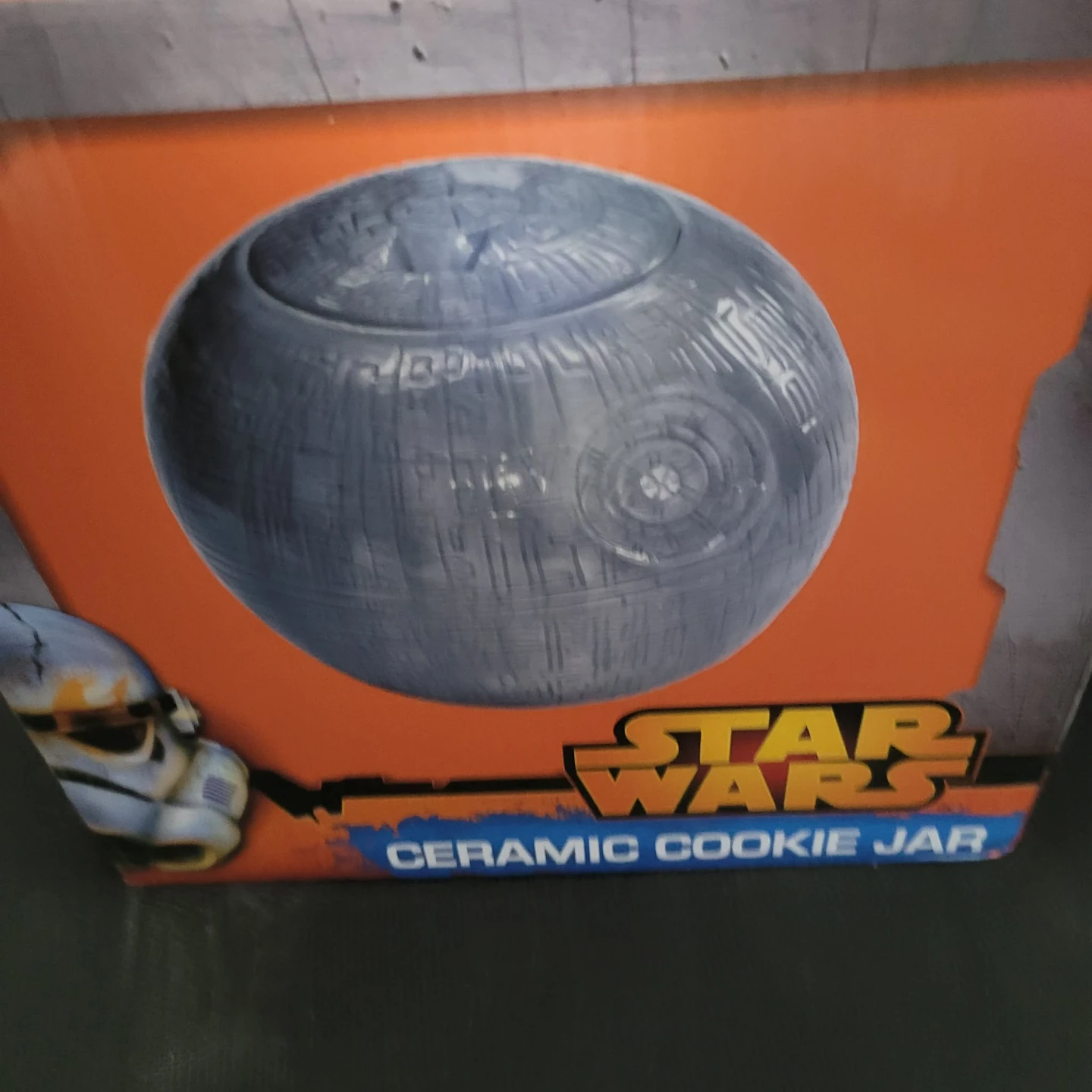 Star Wars Death Star Ceramic Cookie Jar - photo 2