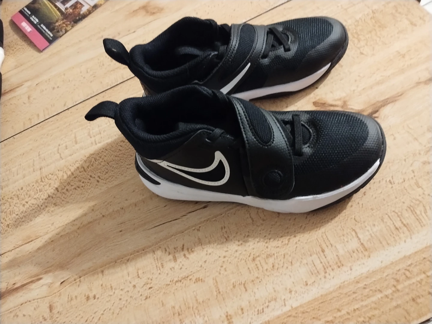 Nike Kids' Black Velcro Shoes