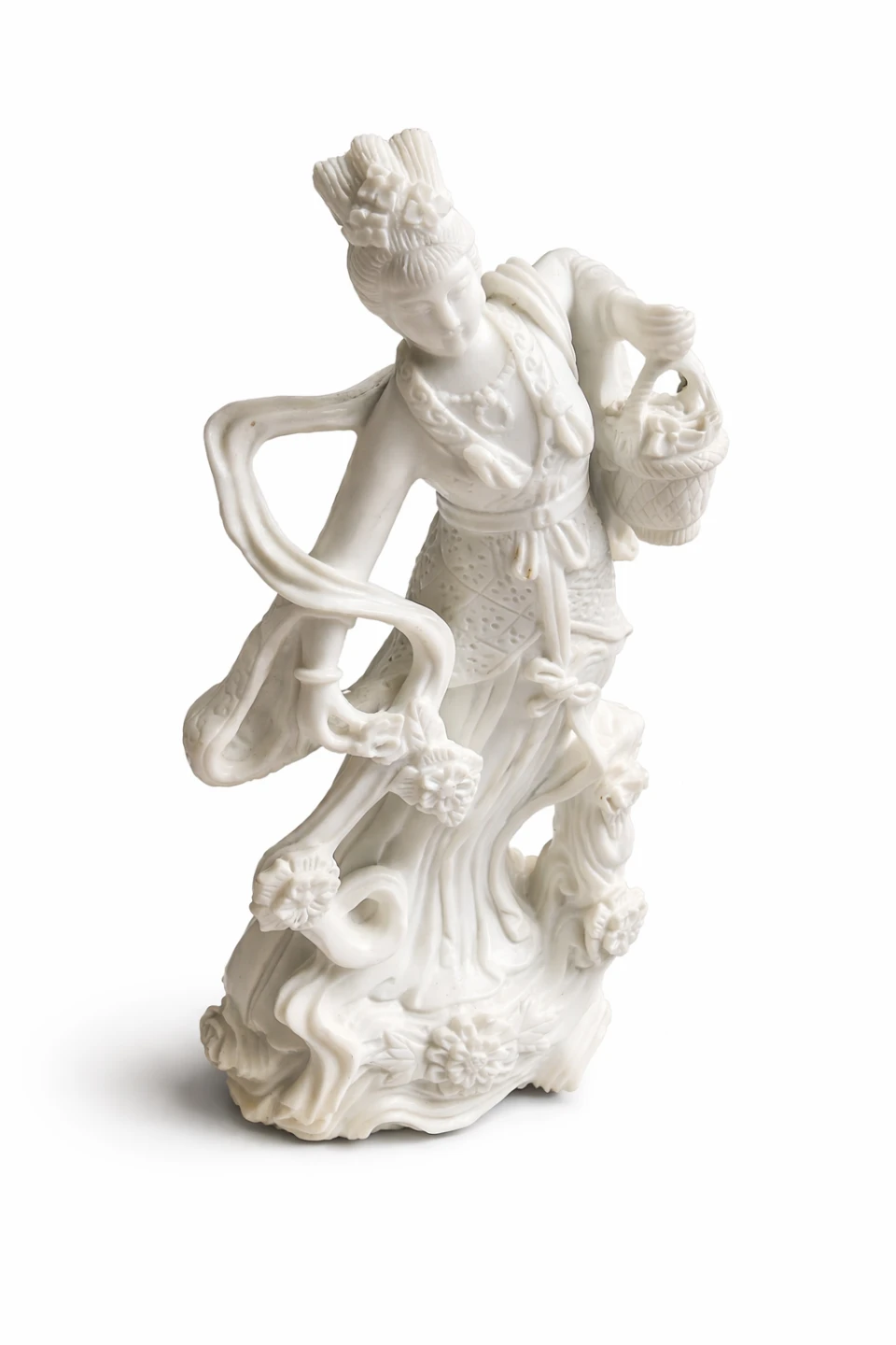 Solid Marble Lady Statue 13” Heavy Hand-Carved - photo 2