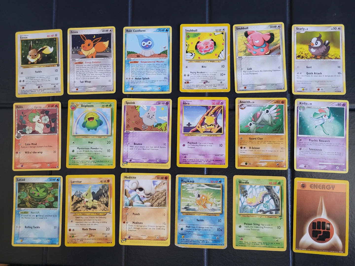 Pokémon Cards Vintage from 1990s-2000