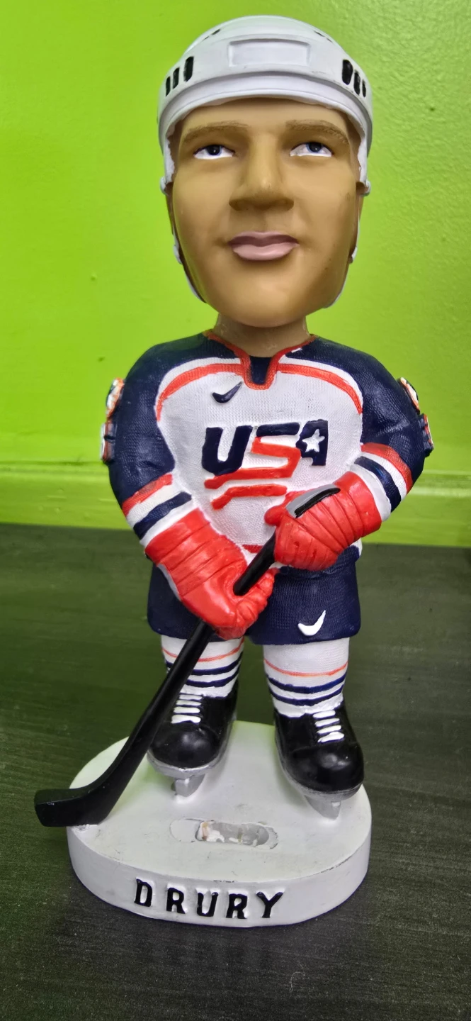 🏒 Chris Drury Team USA Bobblehead – $10