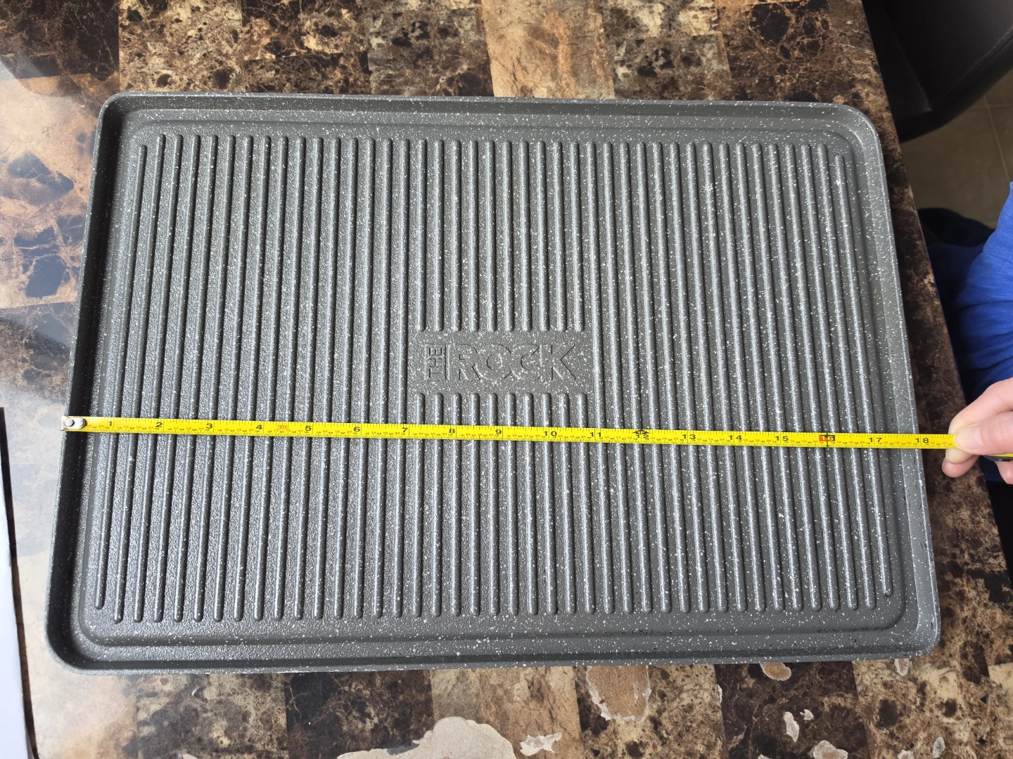 Price TO SALE, THICK The Rock Plus Reversible Grill/Griddle - photo 4