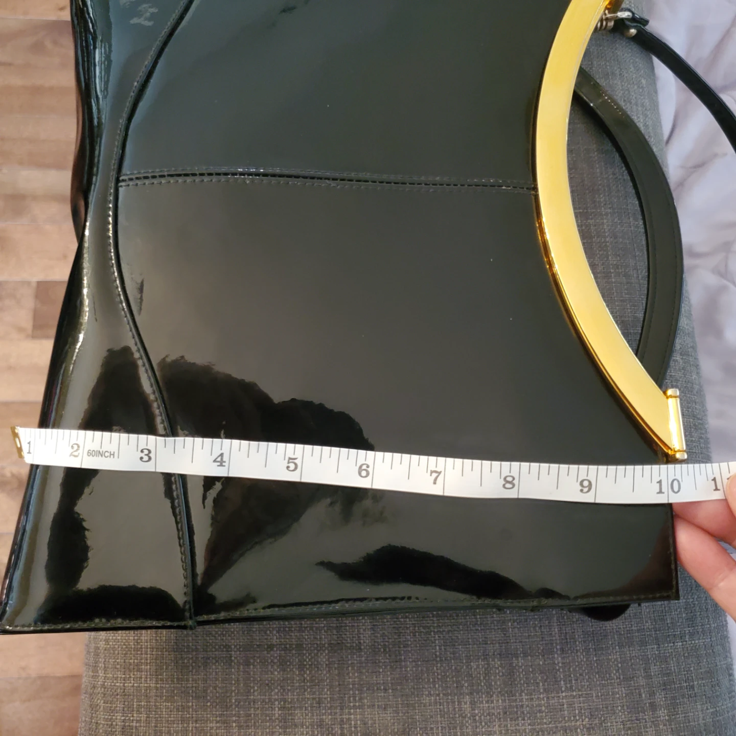 1950's Master Craft Leather Co. Patent Leather Handbag - photo 5
