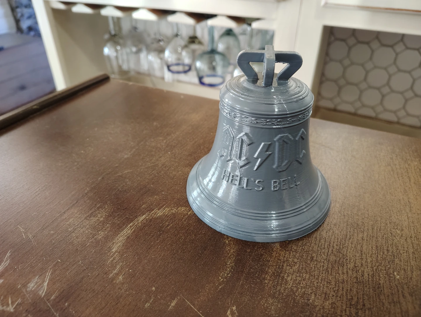 AC/DC Hells Bell 3D Printed Replica - photo 5