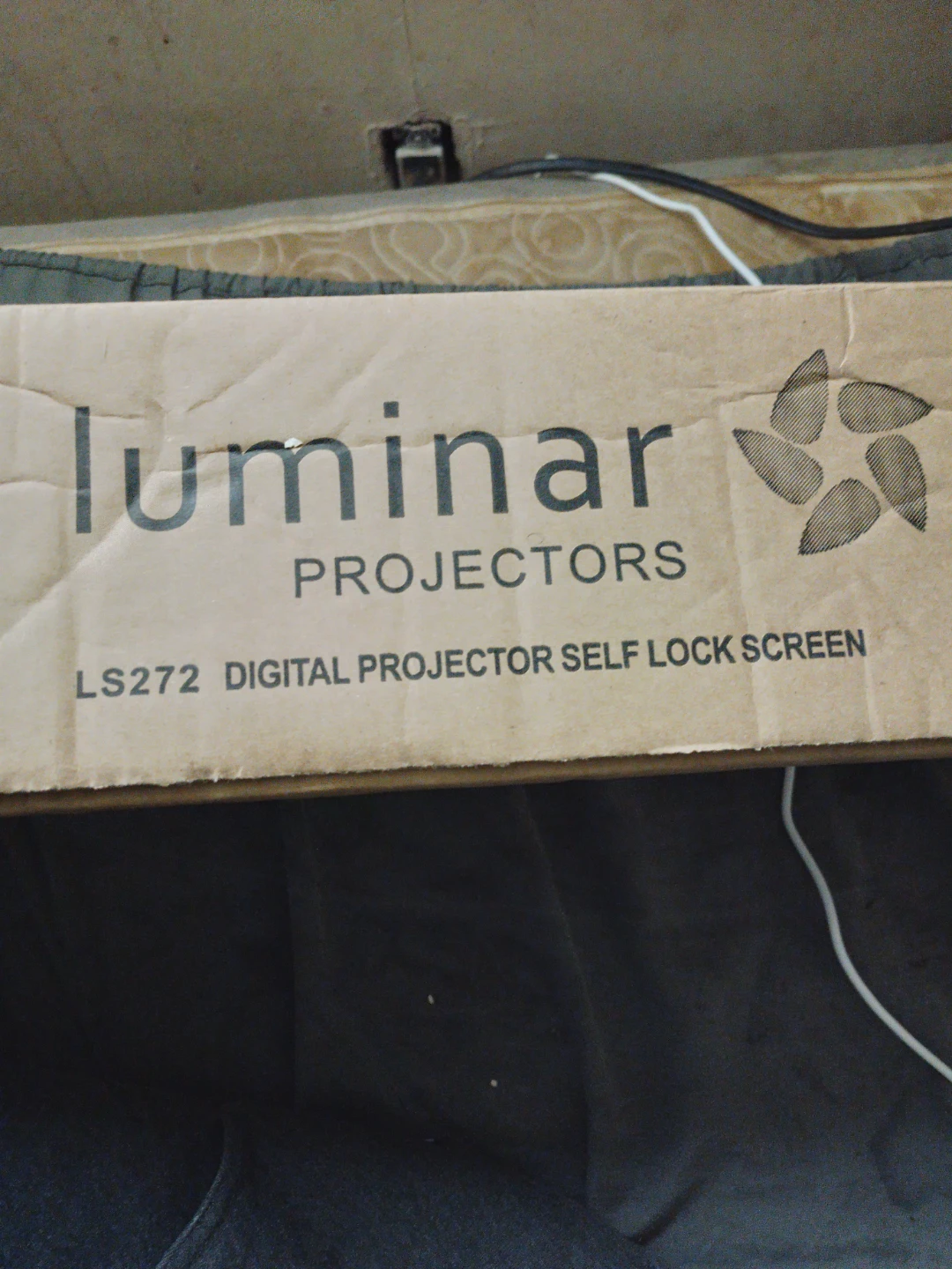 Luminar LS272 Digital Projector Self Lock Screen - photo 3