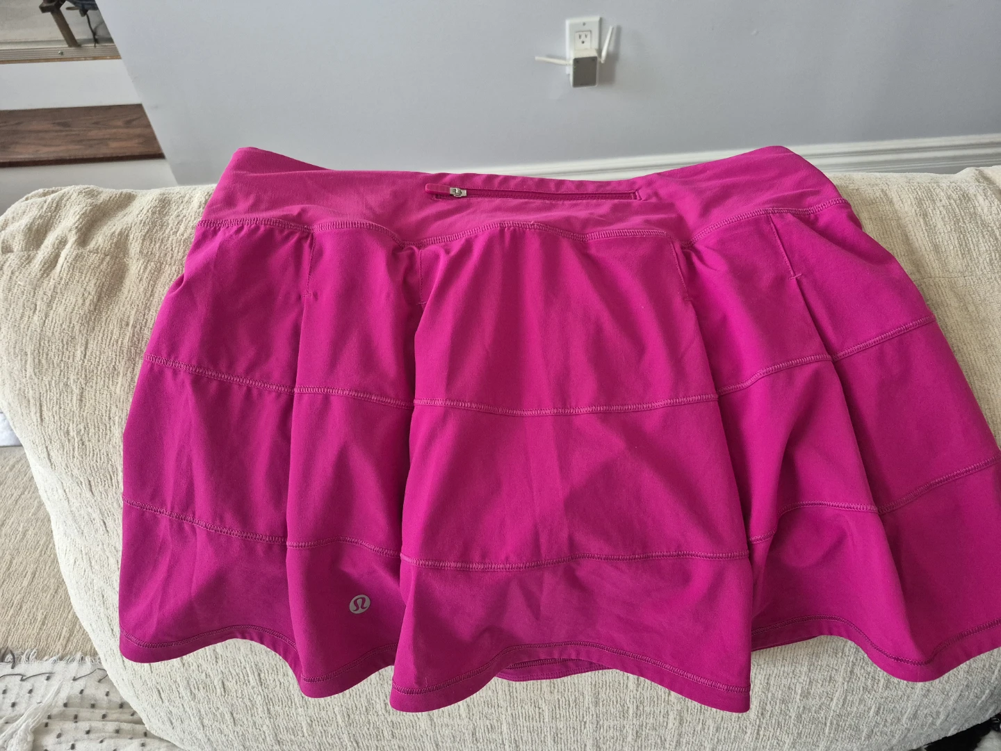 Lululemon Hot Pink Pleated Tennis Skirt