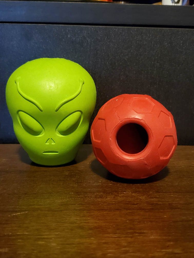 Bullymake & JW Pet Dog Toys 🥕 #freecycle