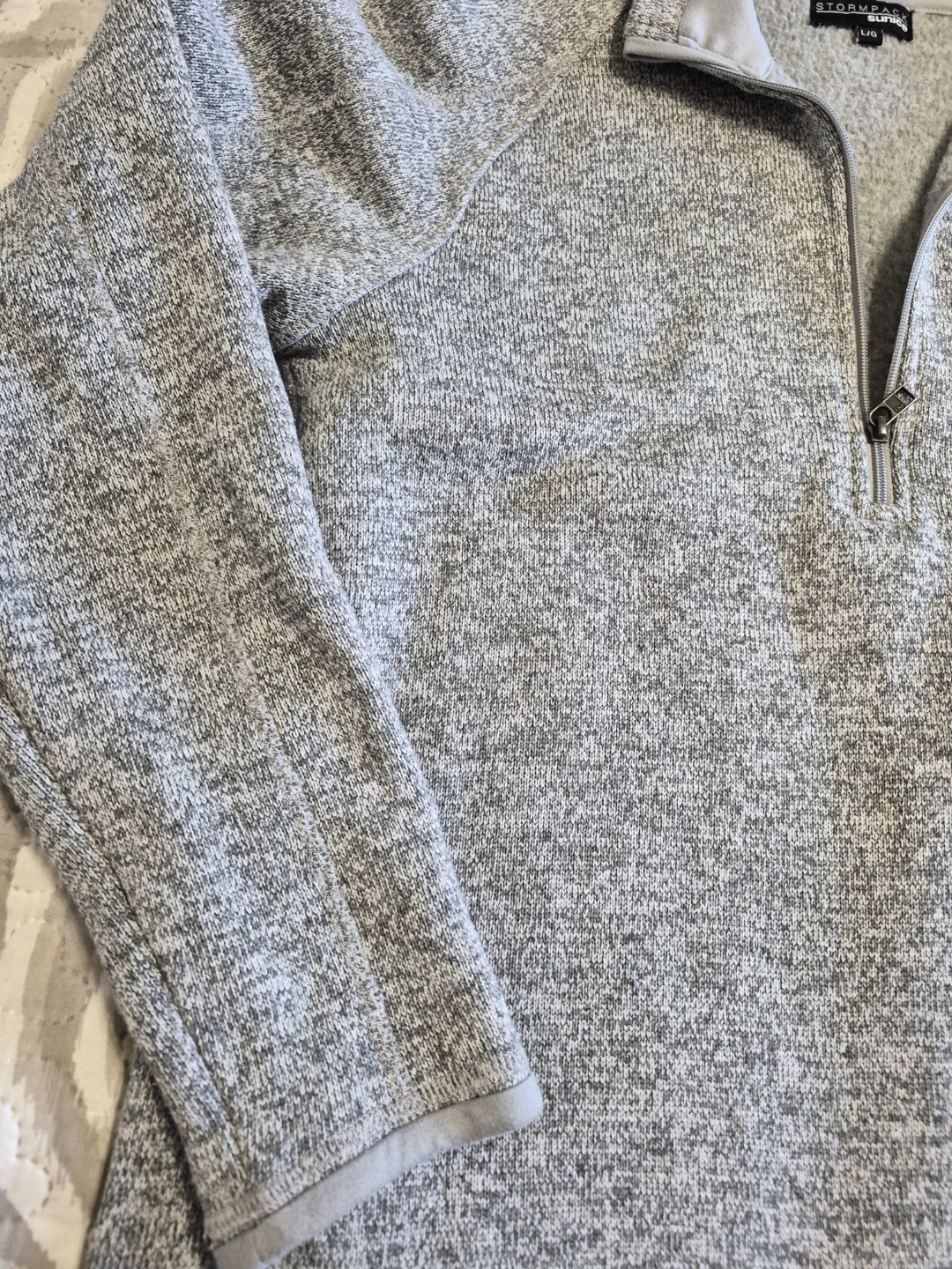 Ladies Size Large Stormpack Sunice 3/4 Zip up Pullover Sweater - photo 4