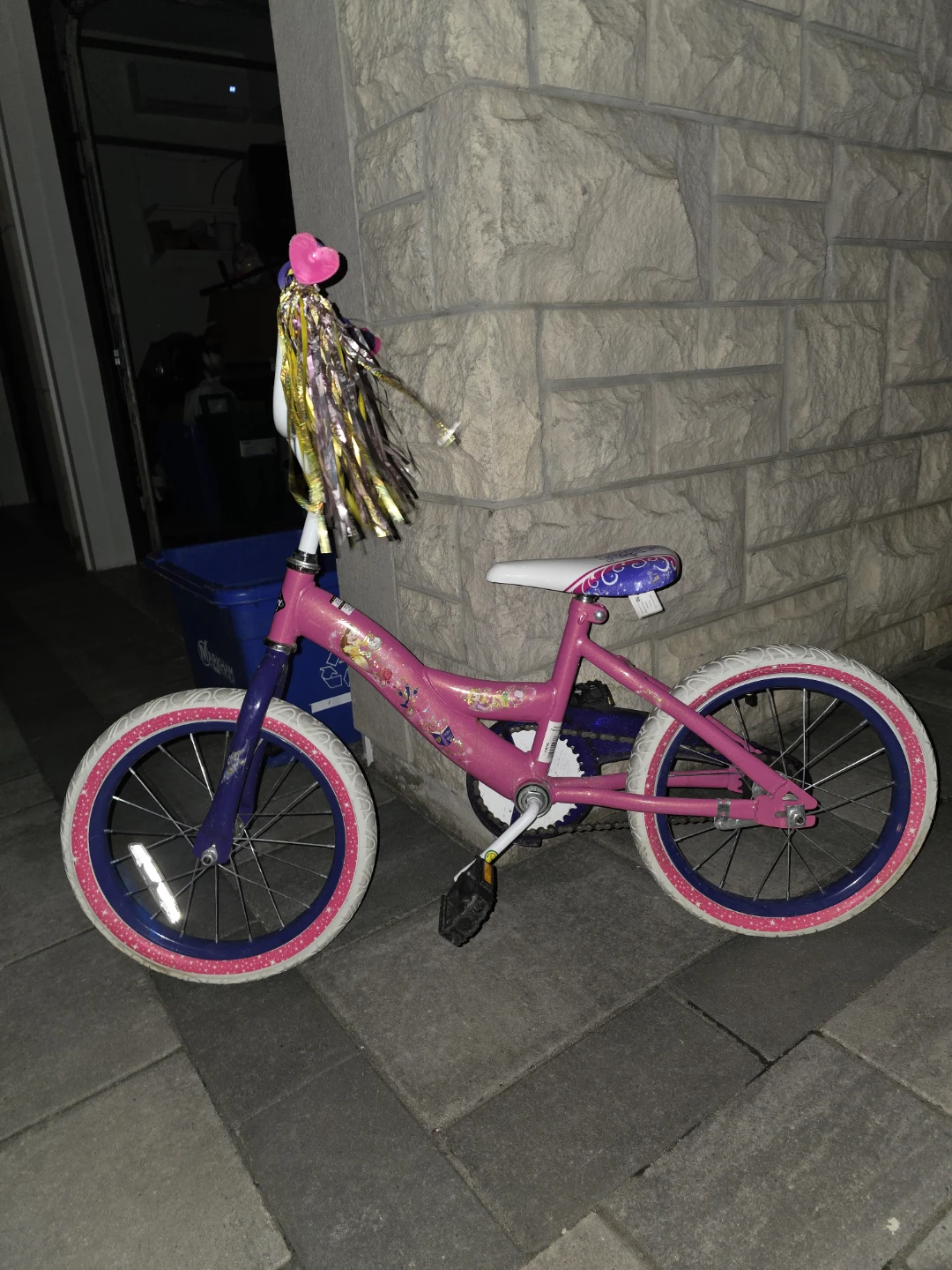 Pink Girls Bicycle for parts