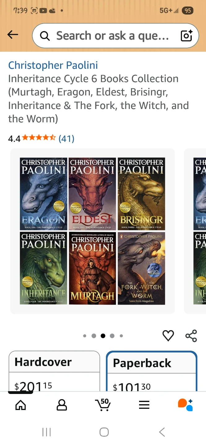 INHERITANCE series, by Christoper Paolini - photo 2