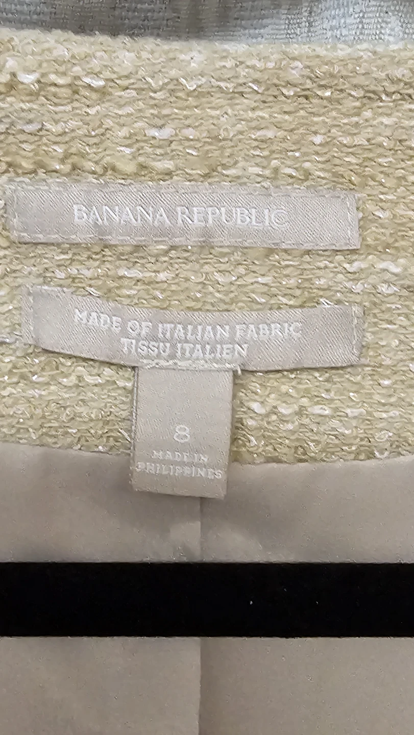 Banana Republic Tweed Blazer - Size 8 - photo 3