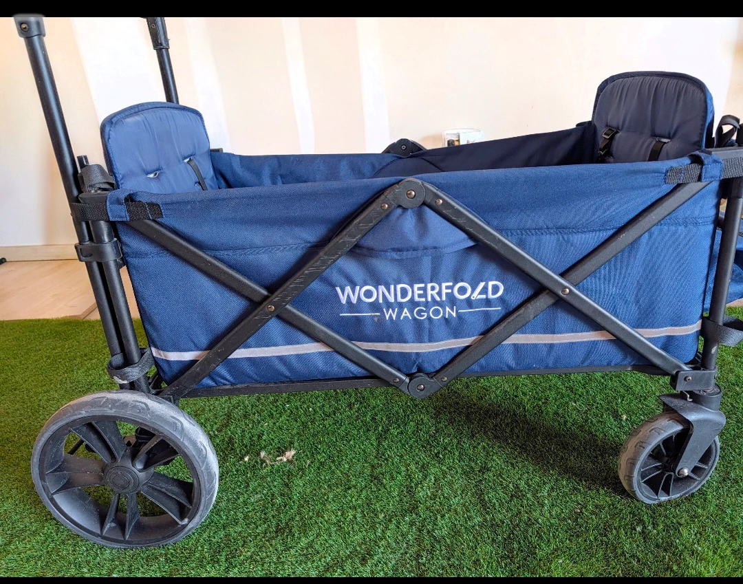 Wonderfold X2 Push + Pull Double Stroller Wagon - photo 2
