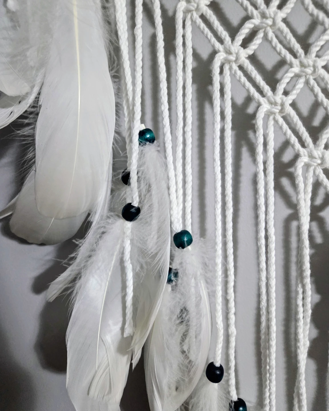 Large Macrame Dream Catcher Wall Decor - photo 3