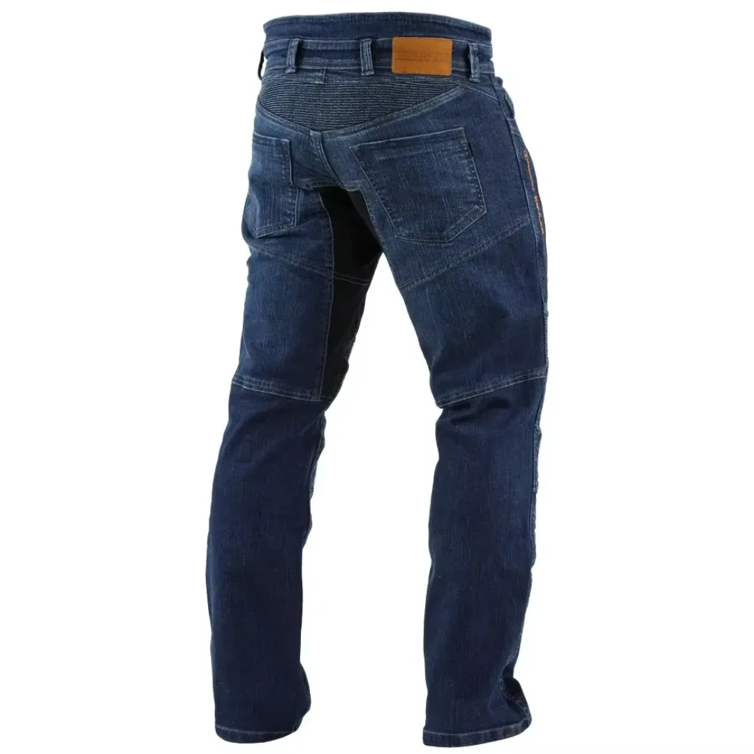 Men's Dark Wash Moto Jeans - photo 2