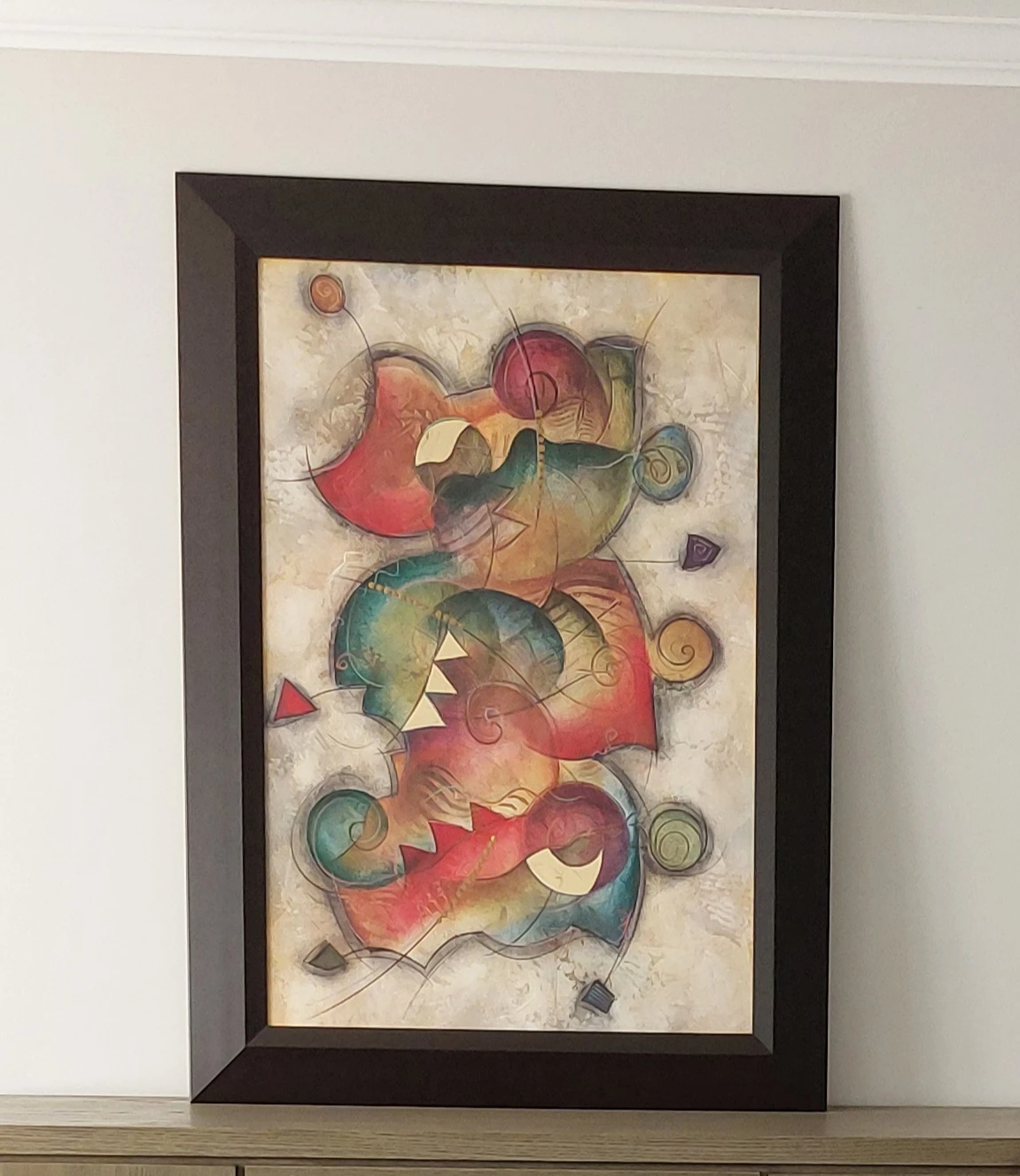Framed Abstract Art Print