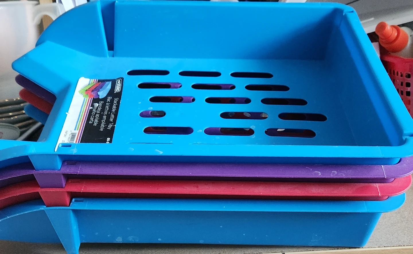 Stackable Letter Tray Set