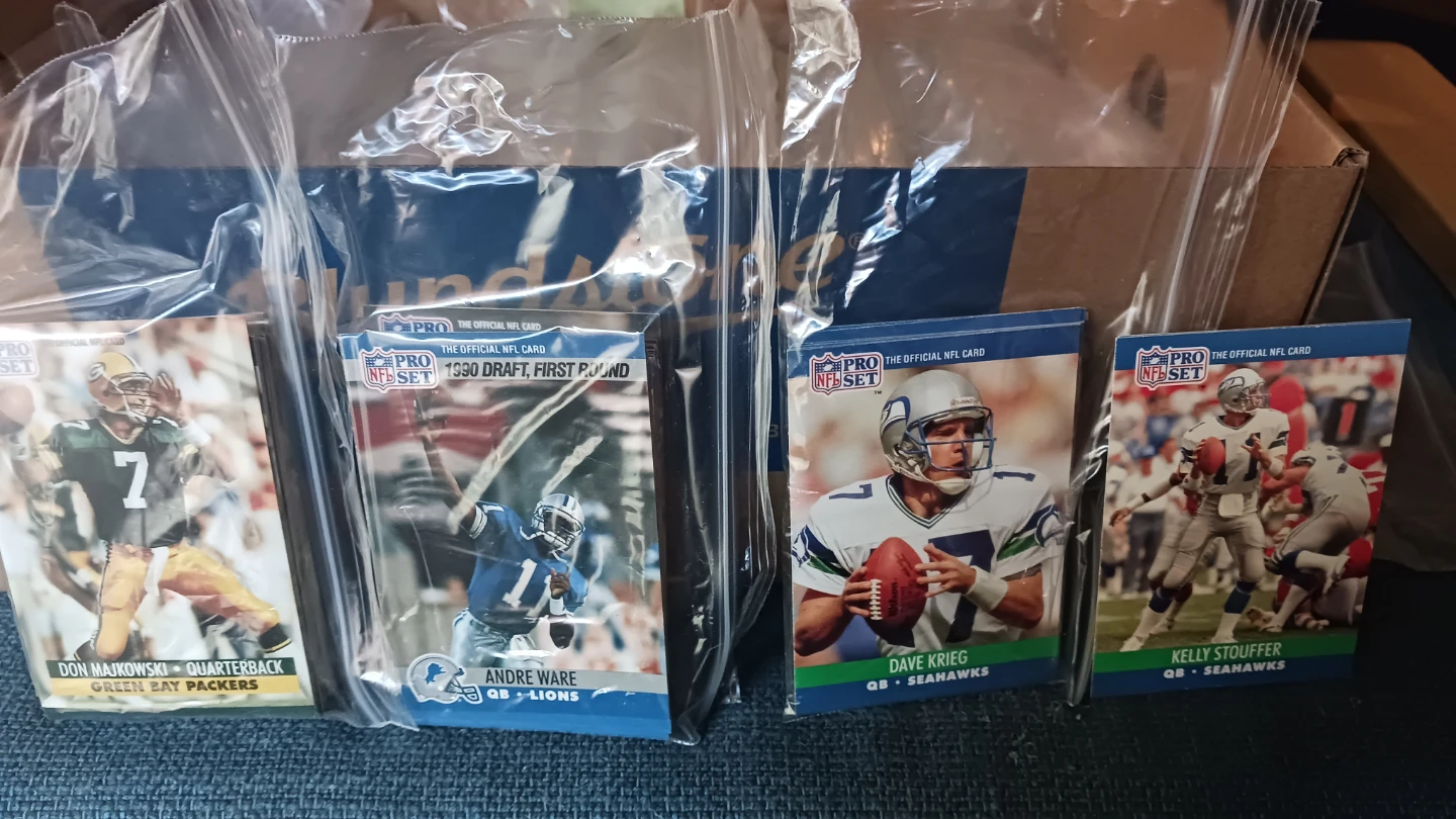 Assorted Football Teams Cards