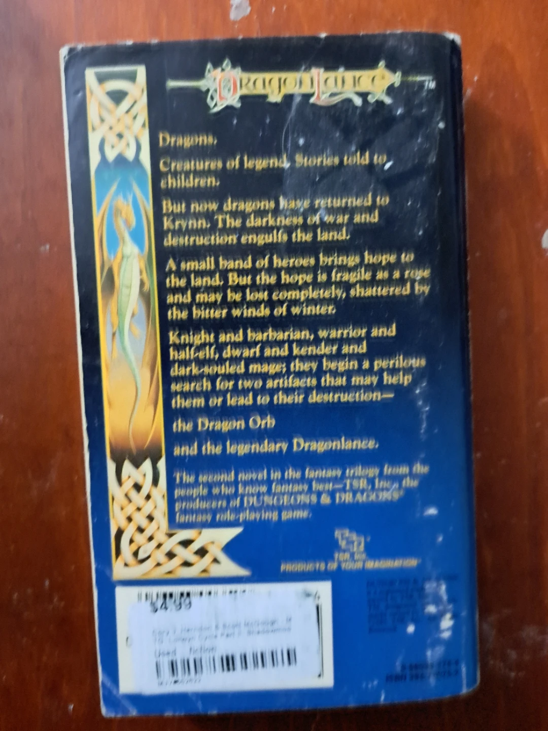 Dragonlance Chronicles Vol. 2: Dragons of Winter Night Paperback - photo 2