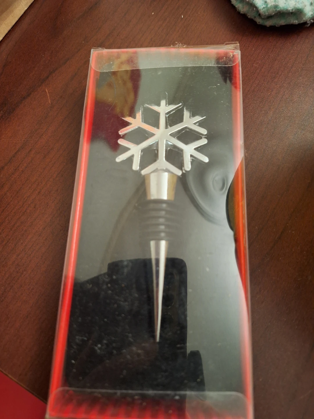 Snowflake Wine Bottle Stopper