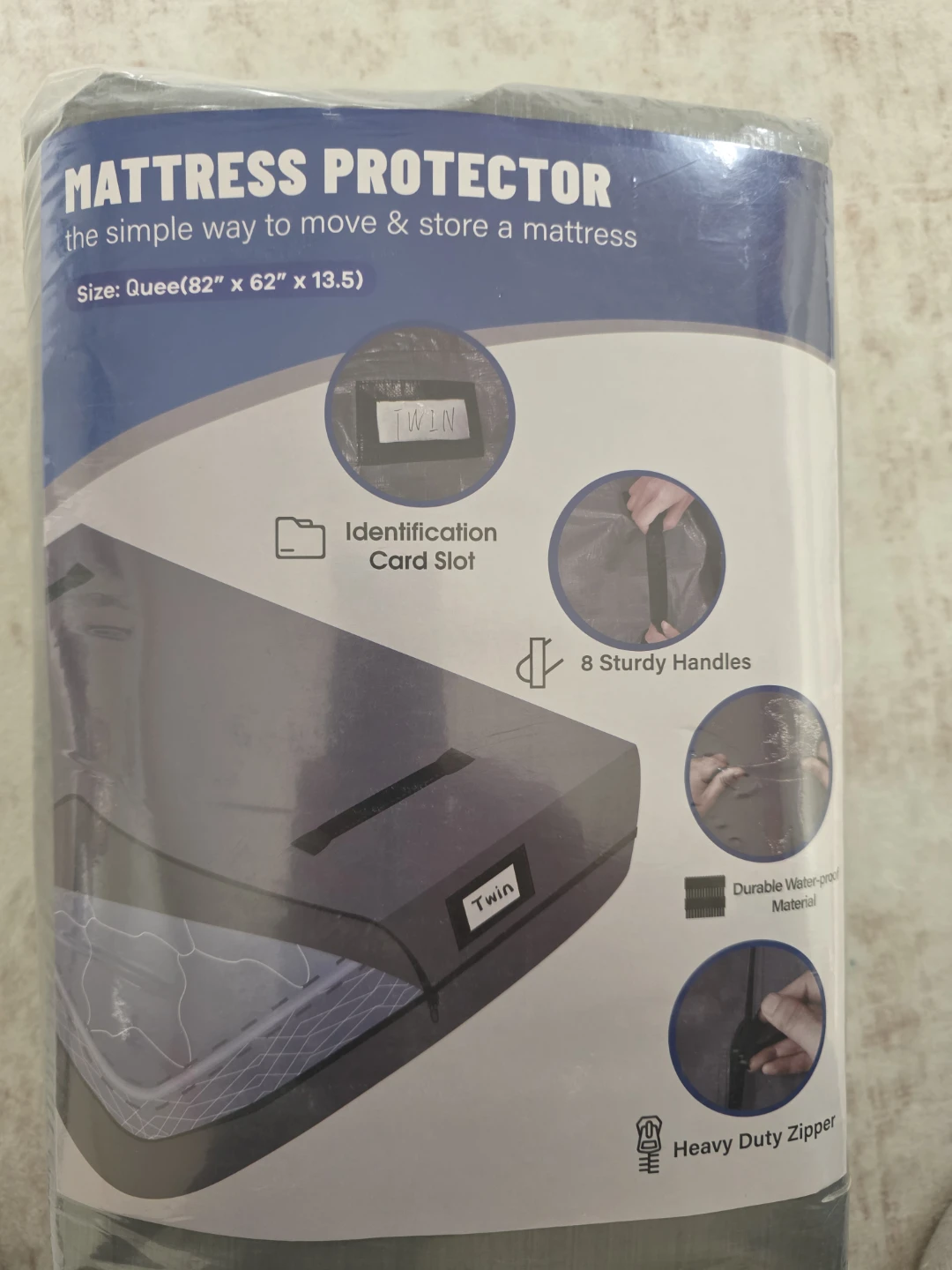 Queen Mattress Protector Bag for Moving and Storage