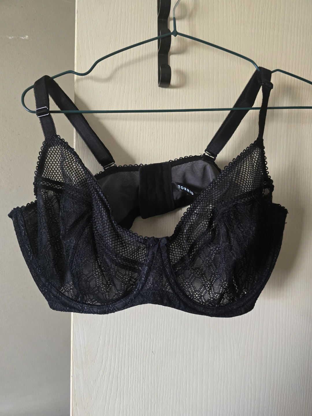 Torrid Black Lace Bra 40D