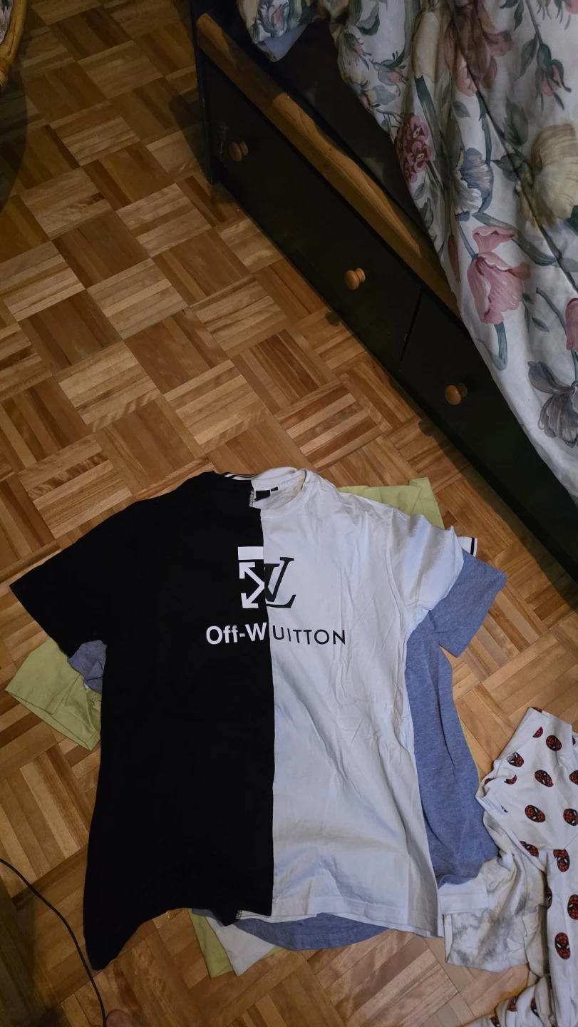Off-White x Louis Vuitton Split T-Shirt