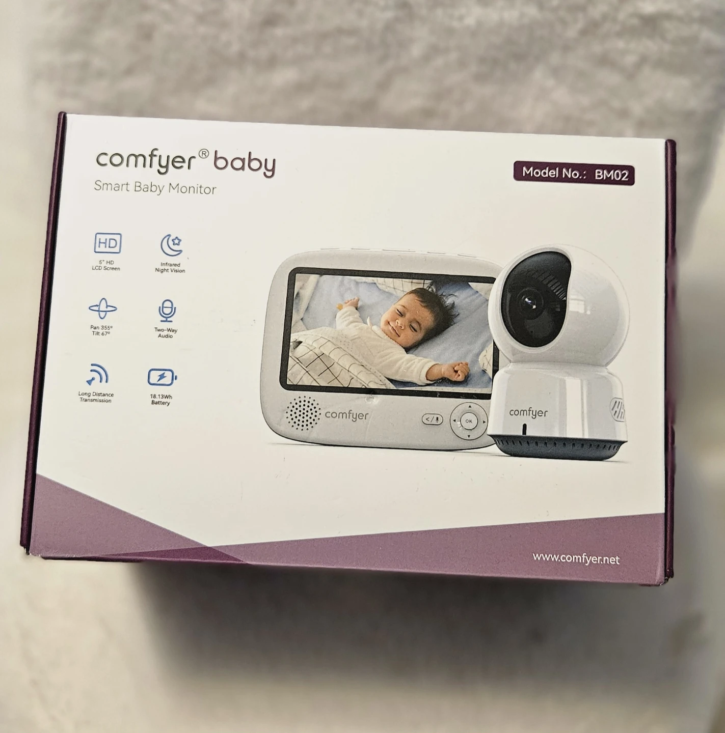Comfyer Baby Smart Baby Monitor BM02 - photo 2