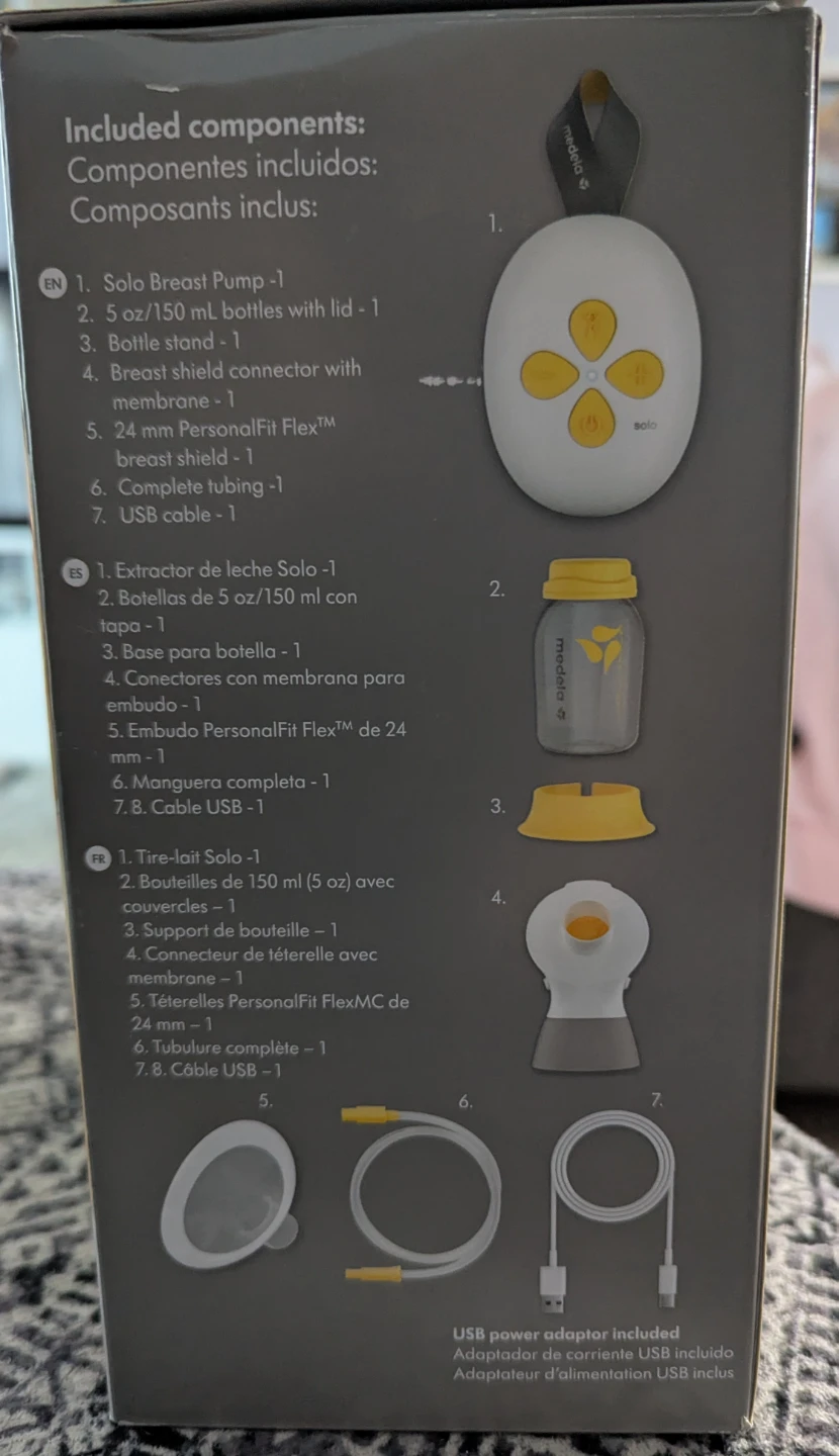 BRAND NEW Solo Single Electric Breast Pump - photo 2