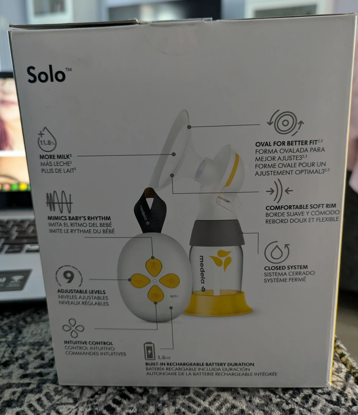 BRAND NEW Solo Single Electric Breast Pump - photo 3