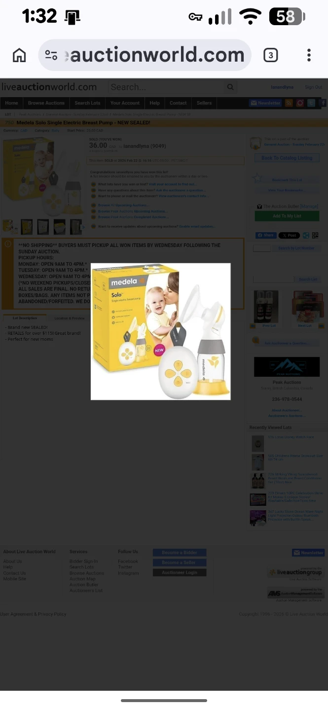 BRAND NEW Solo Single Electric Breast Pump - photo 4