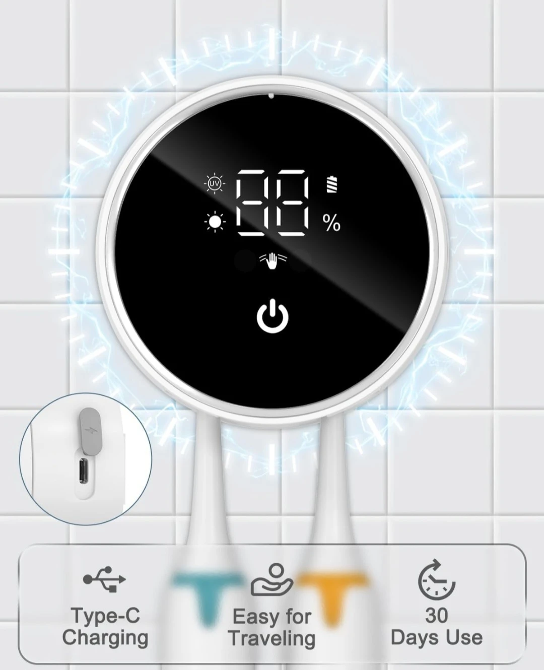 UV Toothbrush Cleaner