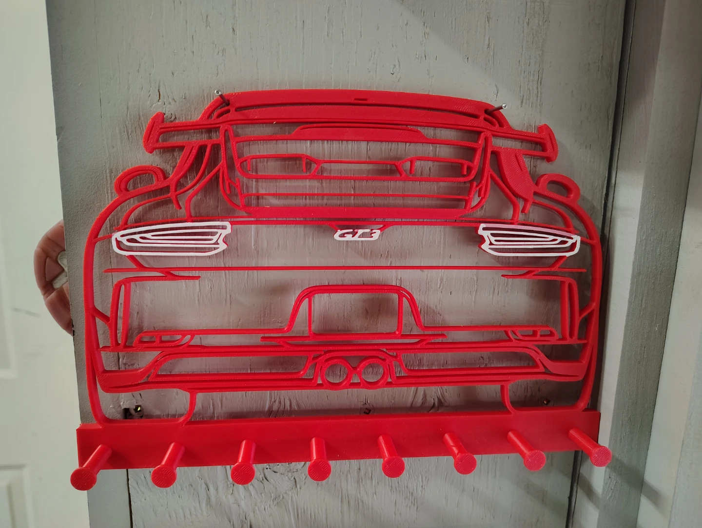 Porsche GT3  Tail Light Key Holder Rsck