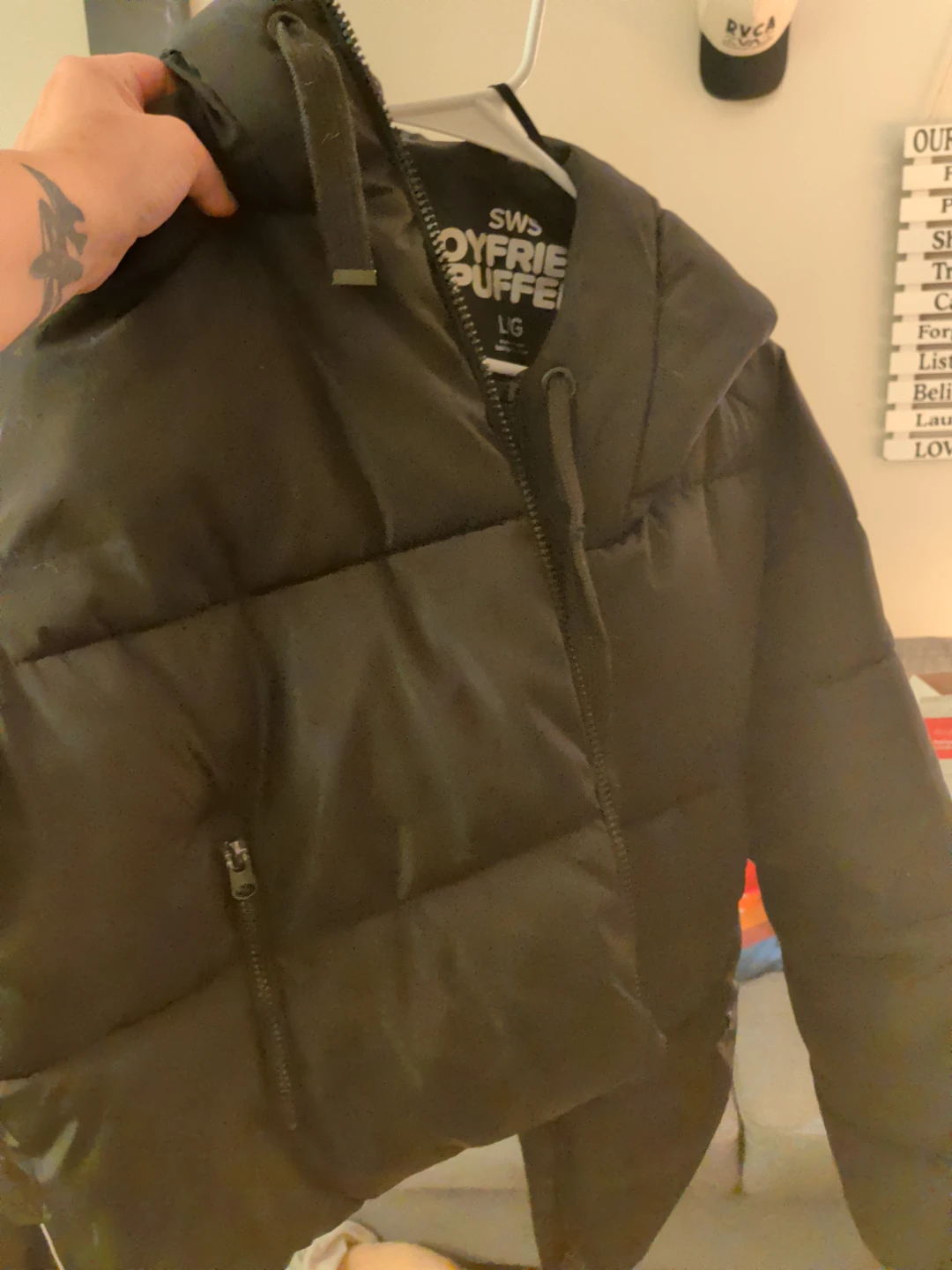 SWS Boyfriend Puffer Jacket - Large