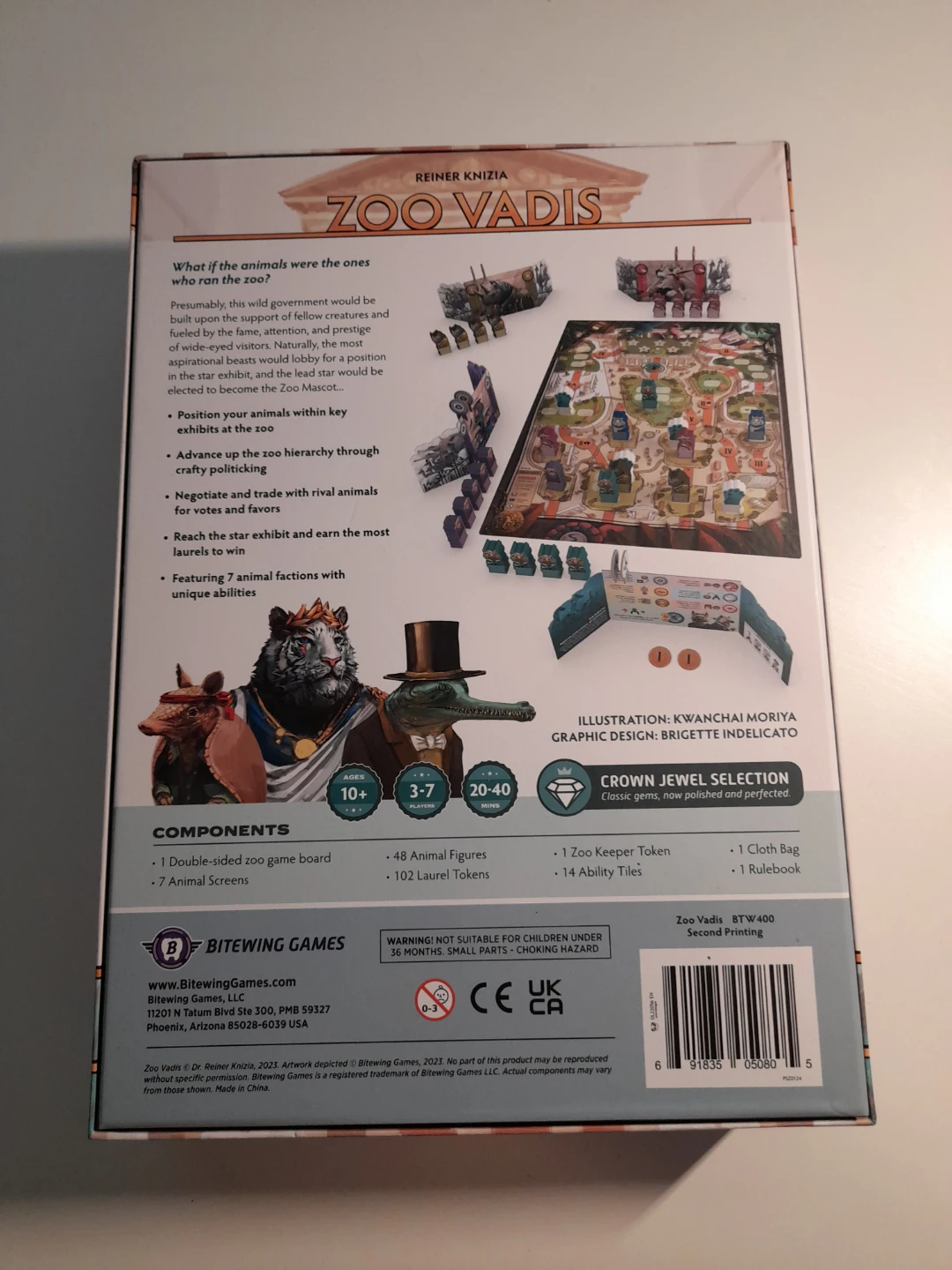 Zoo Vadis Board Game - photo 2