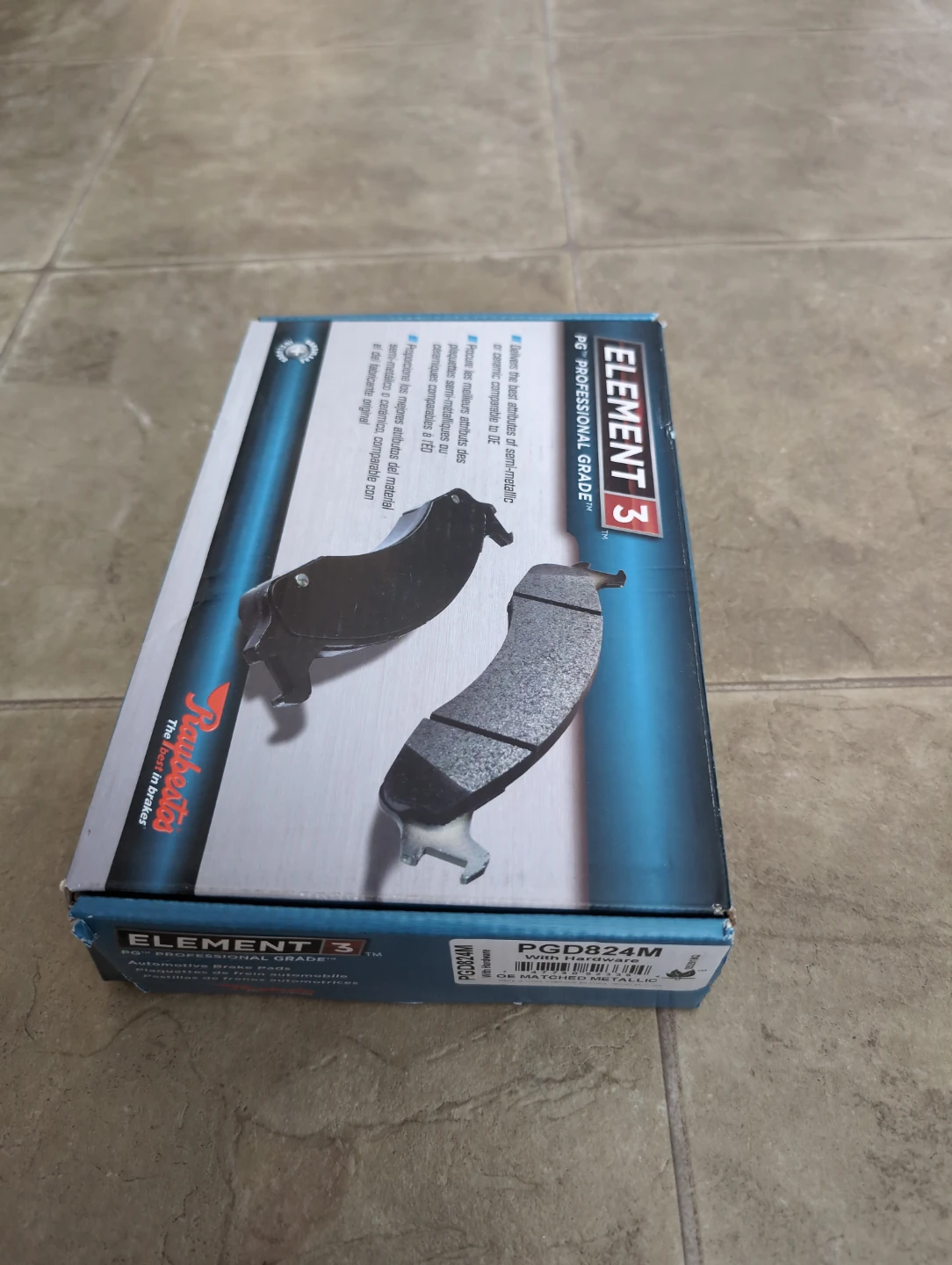 Raybestos Element 3 PGD824M Brake Pads with Hardware - photo 3