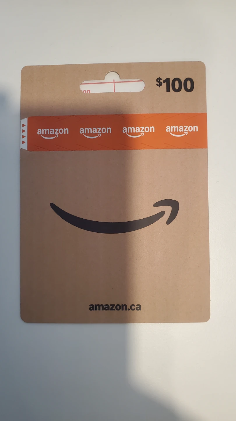 $100 Amazon.ca Gift Card
