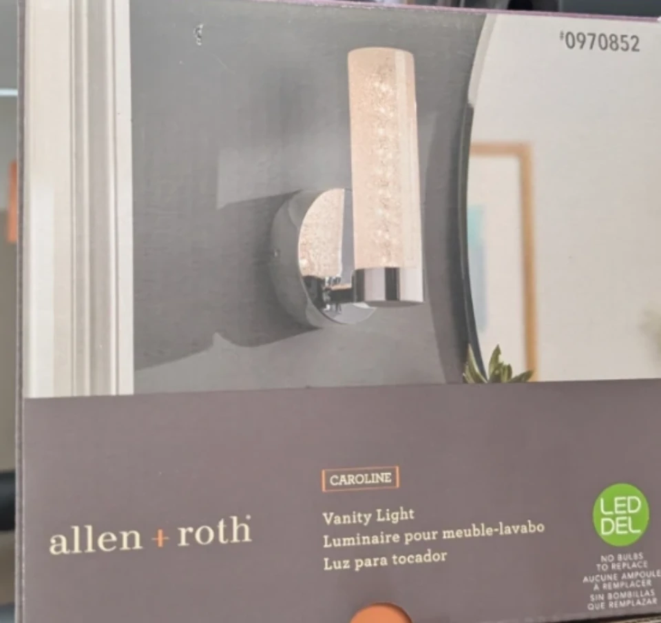 Allen + Roth Caroline Vanity LED Light Fixture