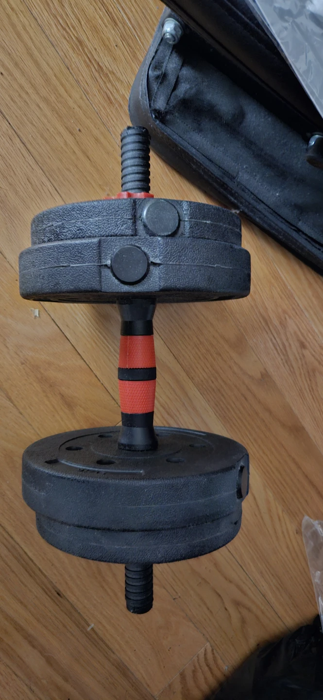 Exercise Bench + Dumbbells - photo 5