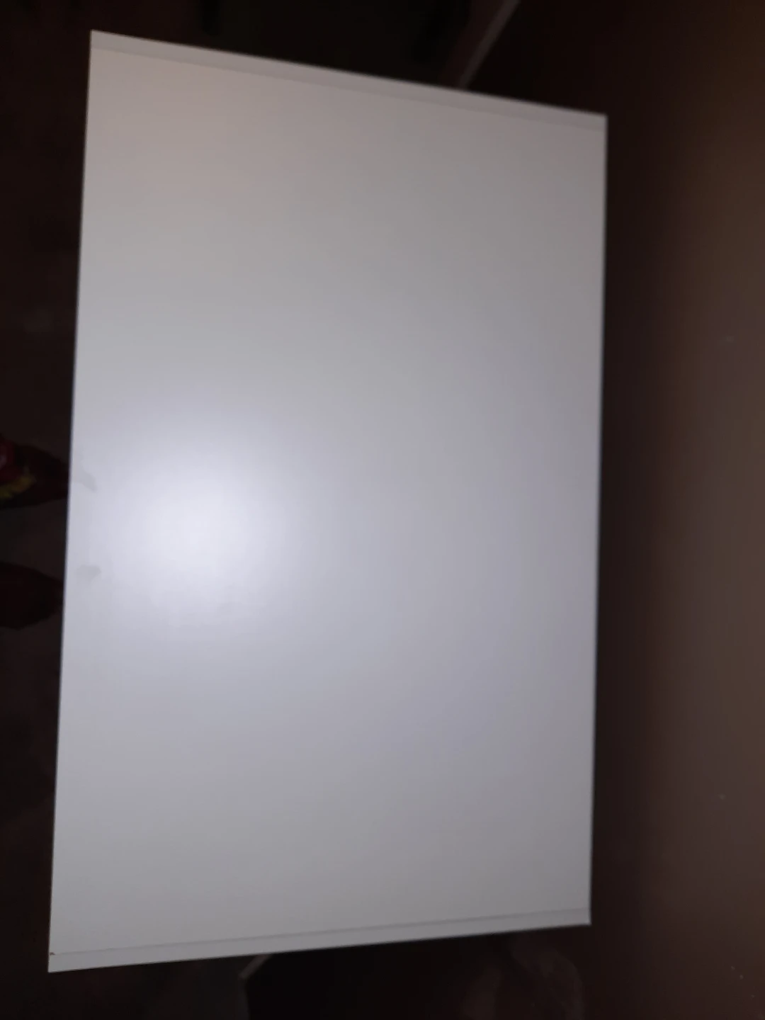 White Desk with Shelf - photo 2
