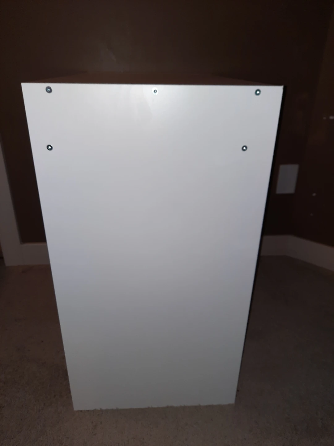 White Desk with Shelf - photo 3